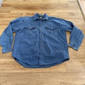 Vintage 90s Dockers Levi’s Button Up Shirt